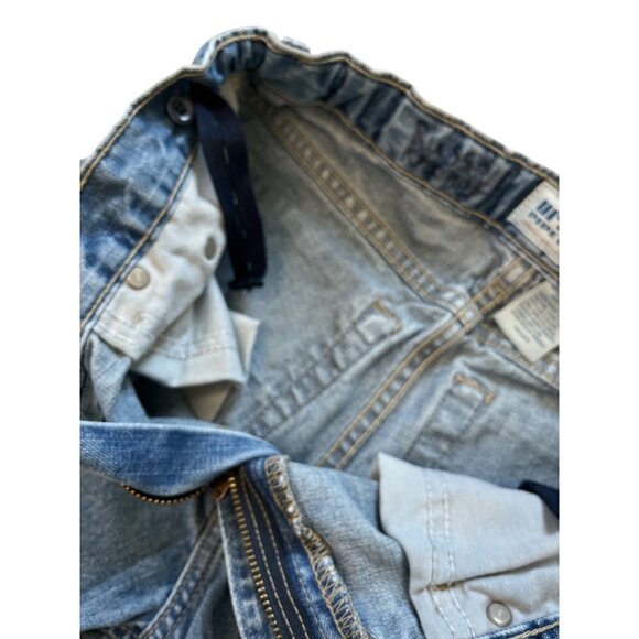 Urban Pipeline Jeans Boys Blue Denim Size 16 Adjustable Waist - Picture 6 of 7